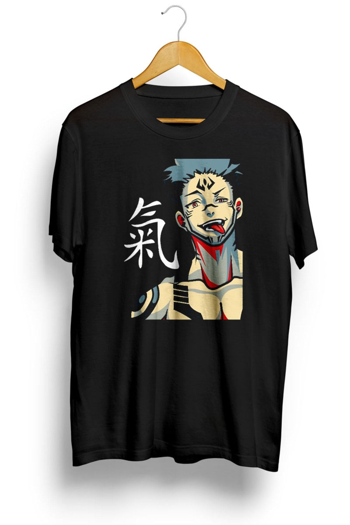 Sukuna Ryomen Jujutsu Kaisen Anime Baskılı Tişört