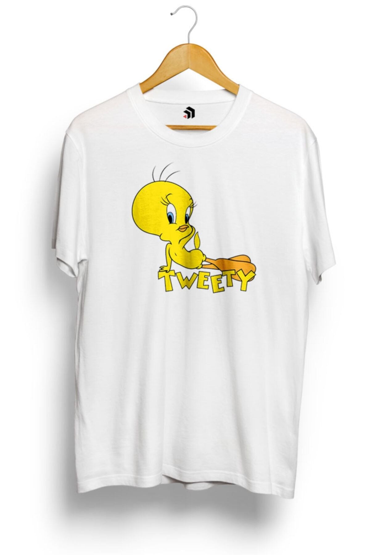 Looney Tunes Tweety Bird Pose Baskılı Tişört