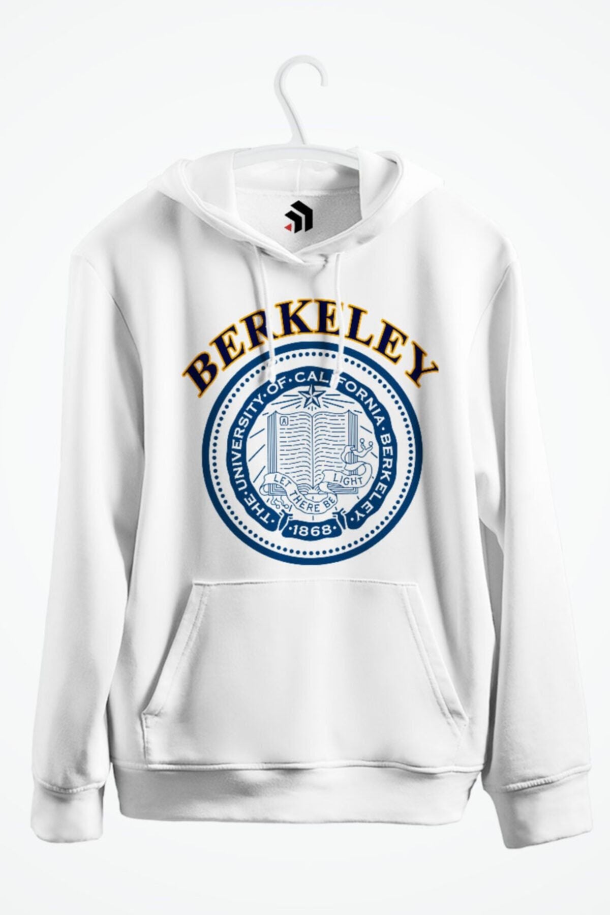 Berkeley Baskılı Kapşonlu Sweatshirt
