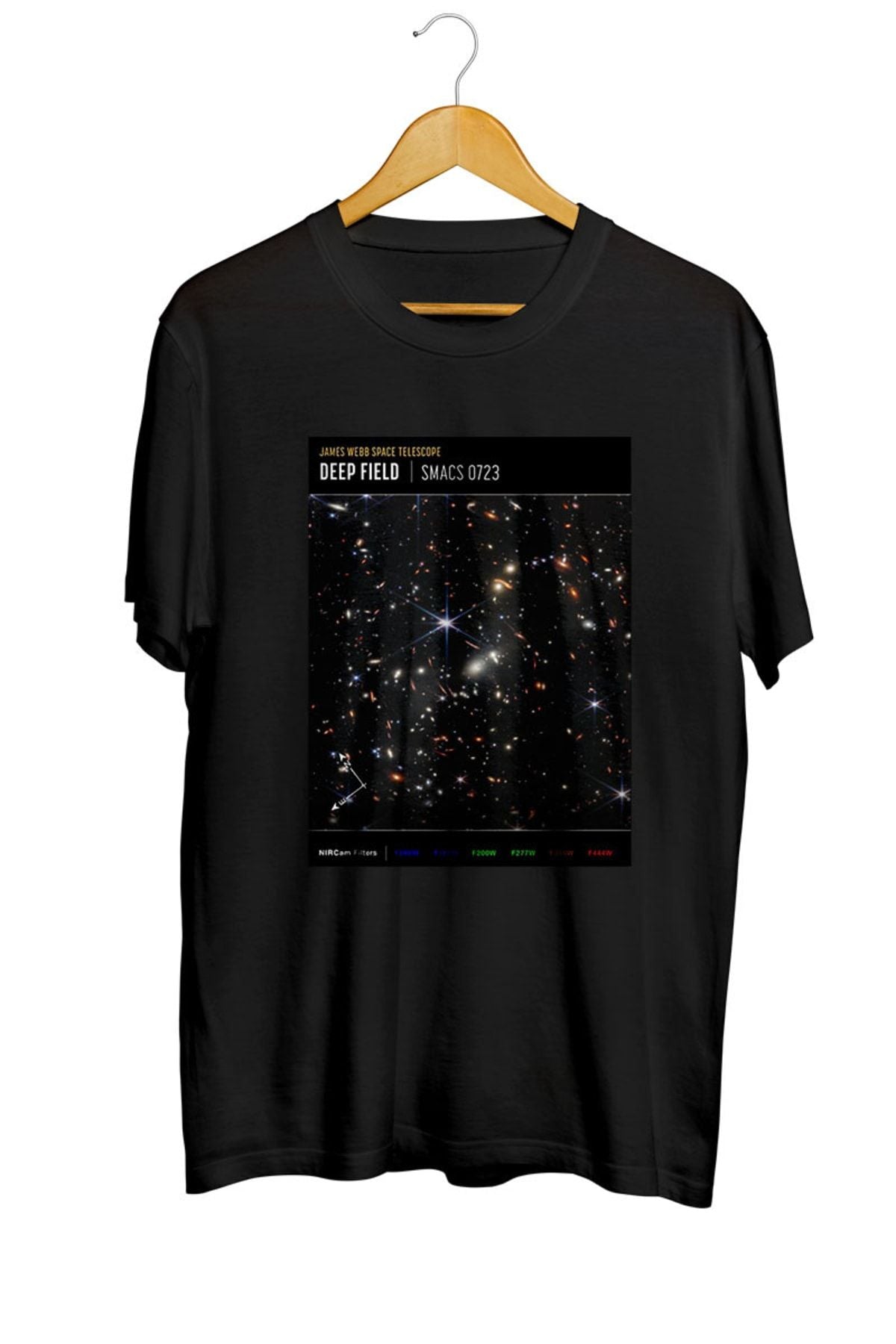 Galaxy Cluster Smacs 0723. James Webb Telescope Unisex Tişört