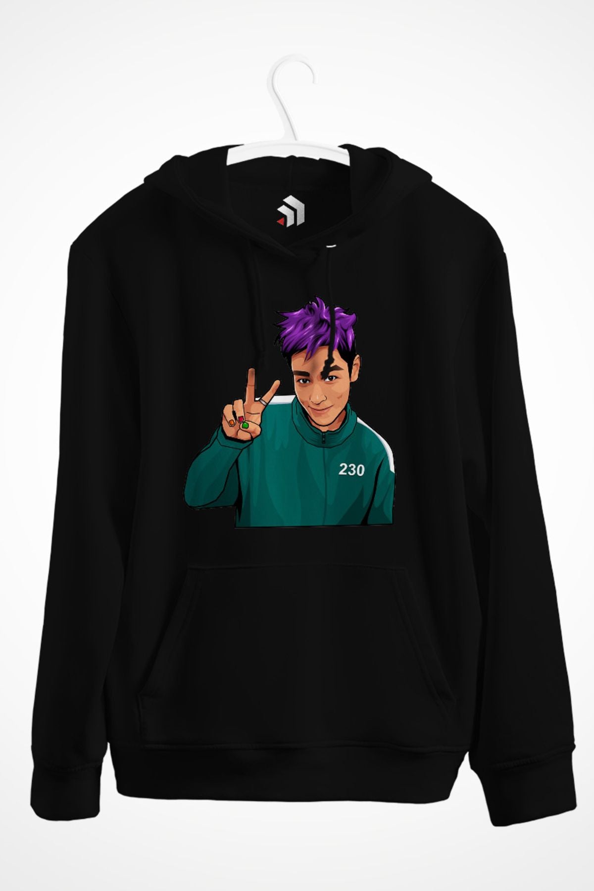 Baskılı Kaliteli Kapüşonlu Çocuk Sweatshirt Hoodie