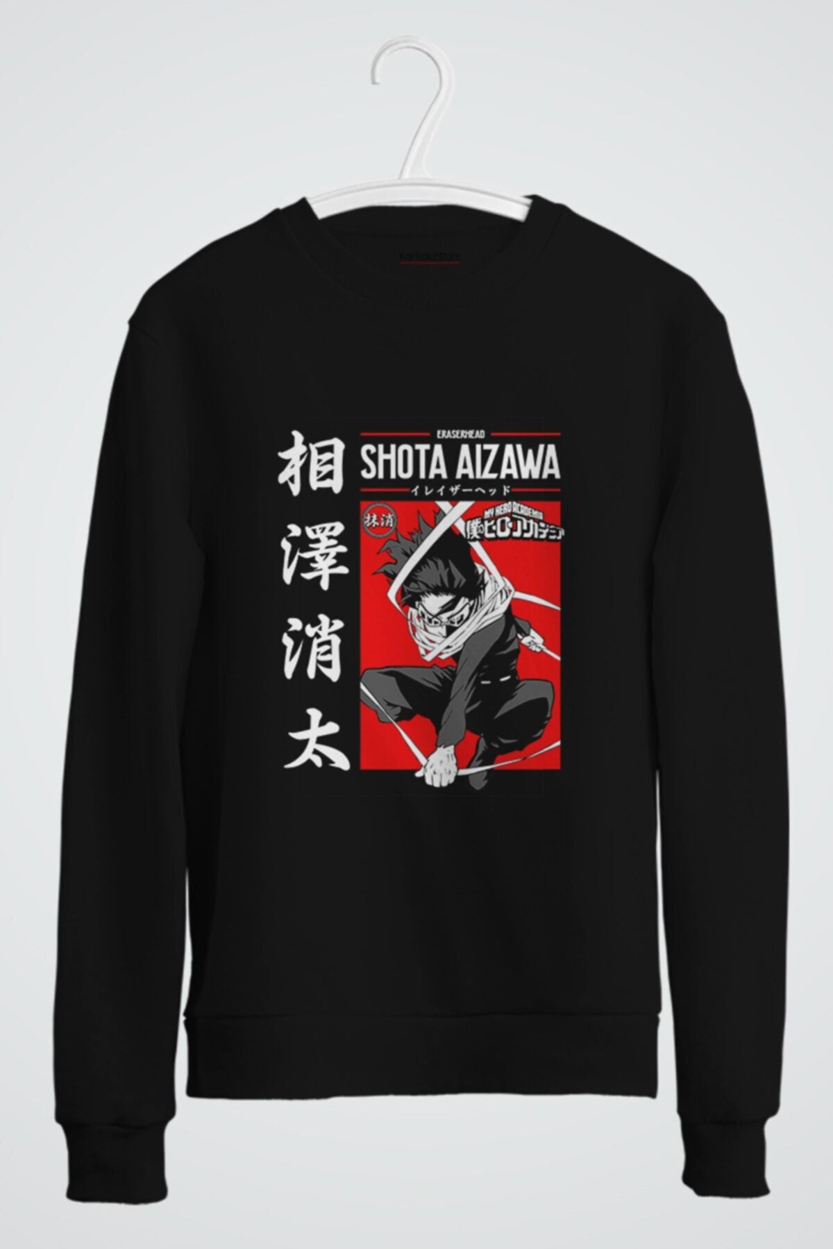 Shota Aizawa My Hero Academia Anime Baskılı Sweatshirt