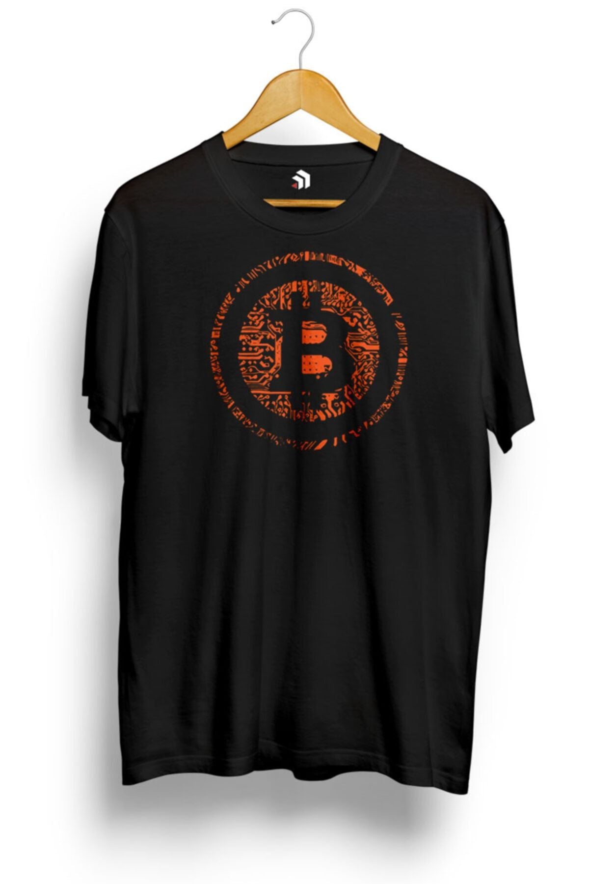 Bitcoin Baskılı Tişört