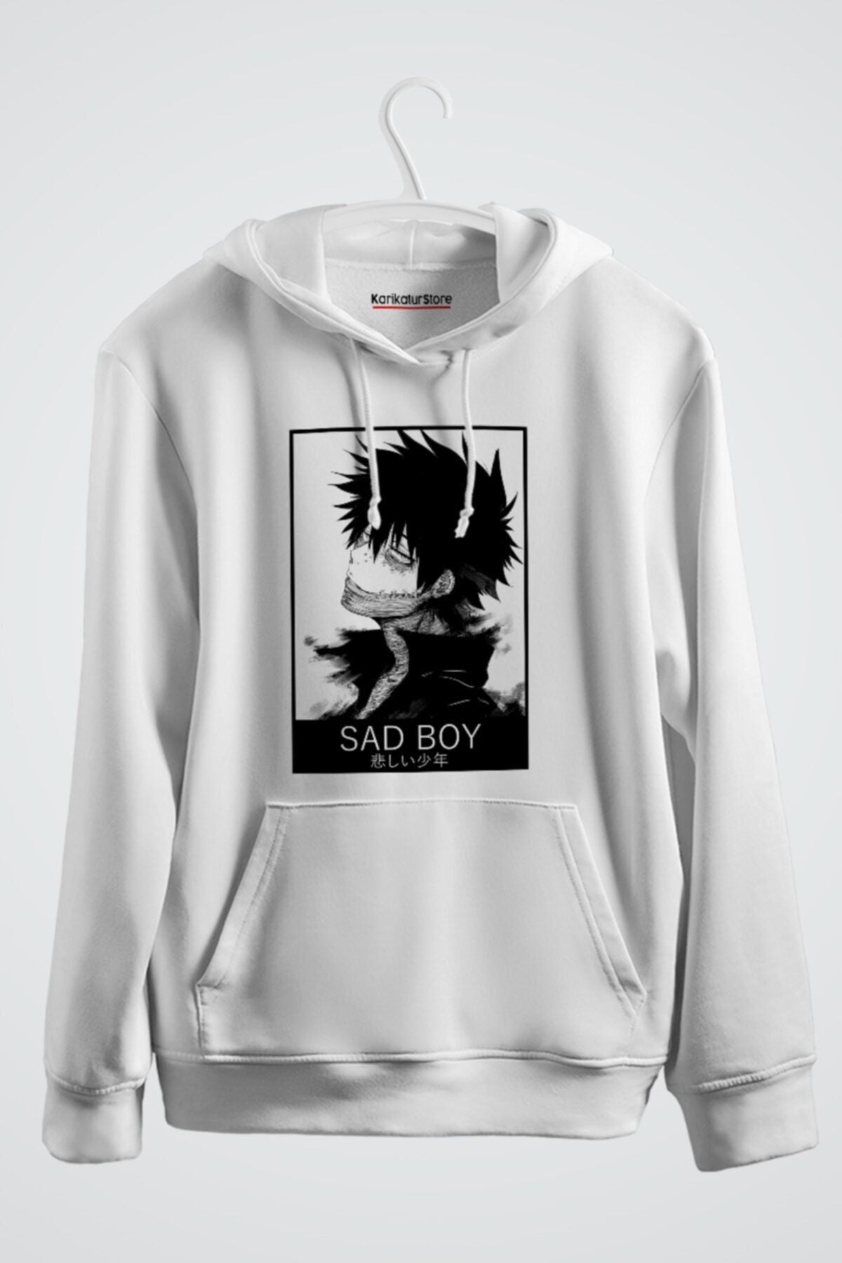 Dabi Sad Boy Boku No Hero Academia Anime Kapüşonlu Sweatshirt