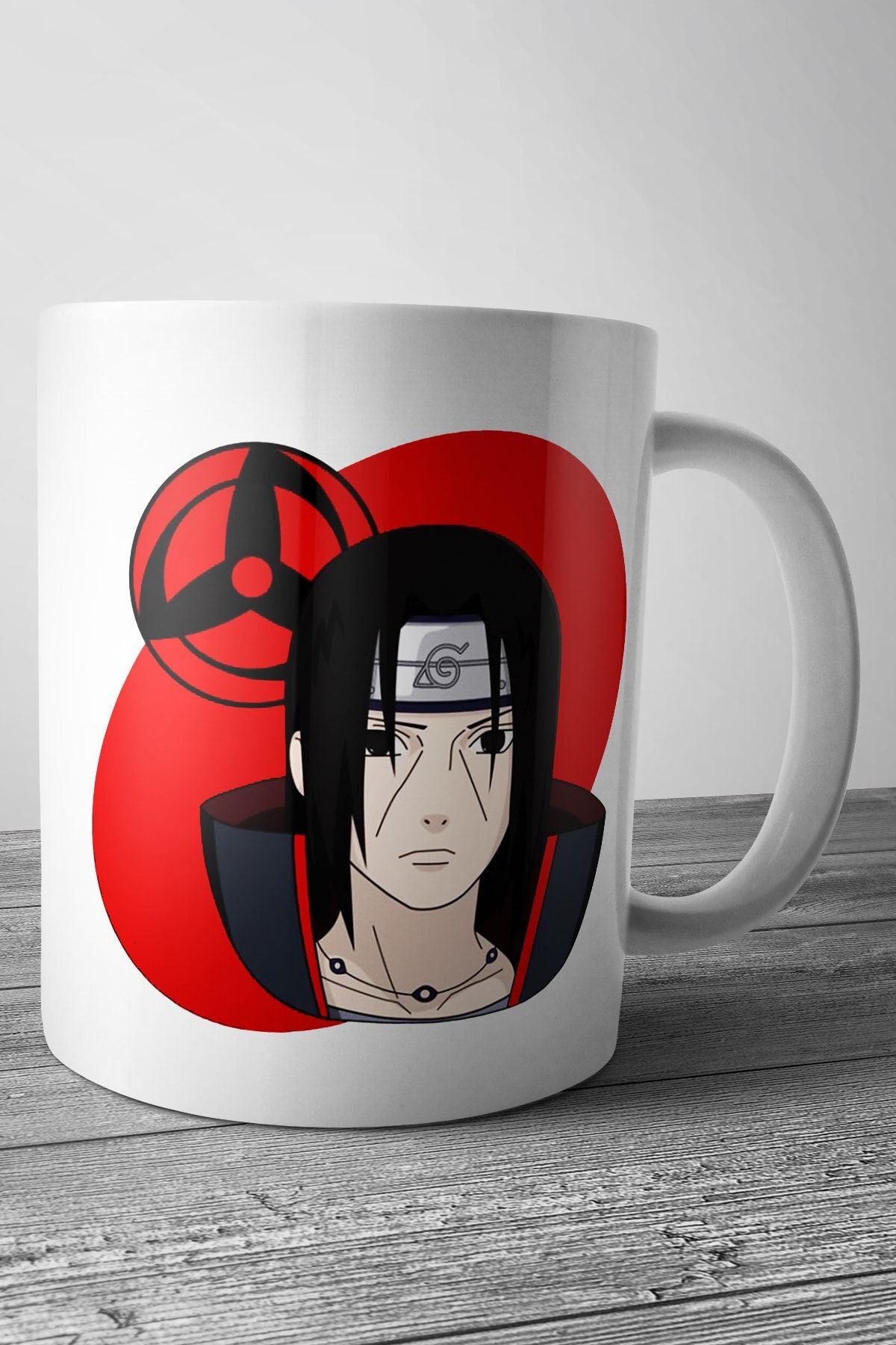 Itachi Uchiha Naruto Baskılı Anime Baskılı Kupa Bardak