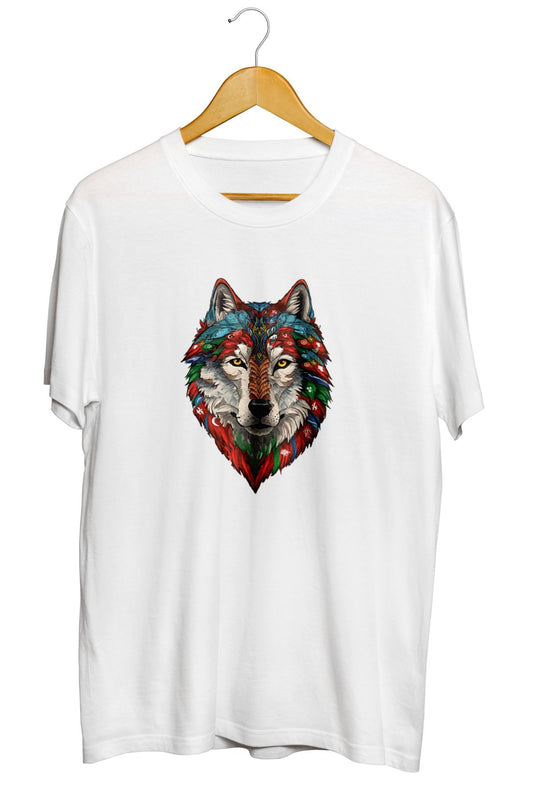 Türk Devletleri Turan Bozkurt Baskılı Kaliteli Tişört