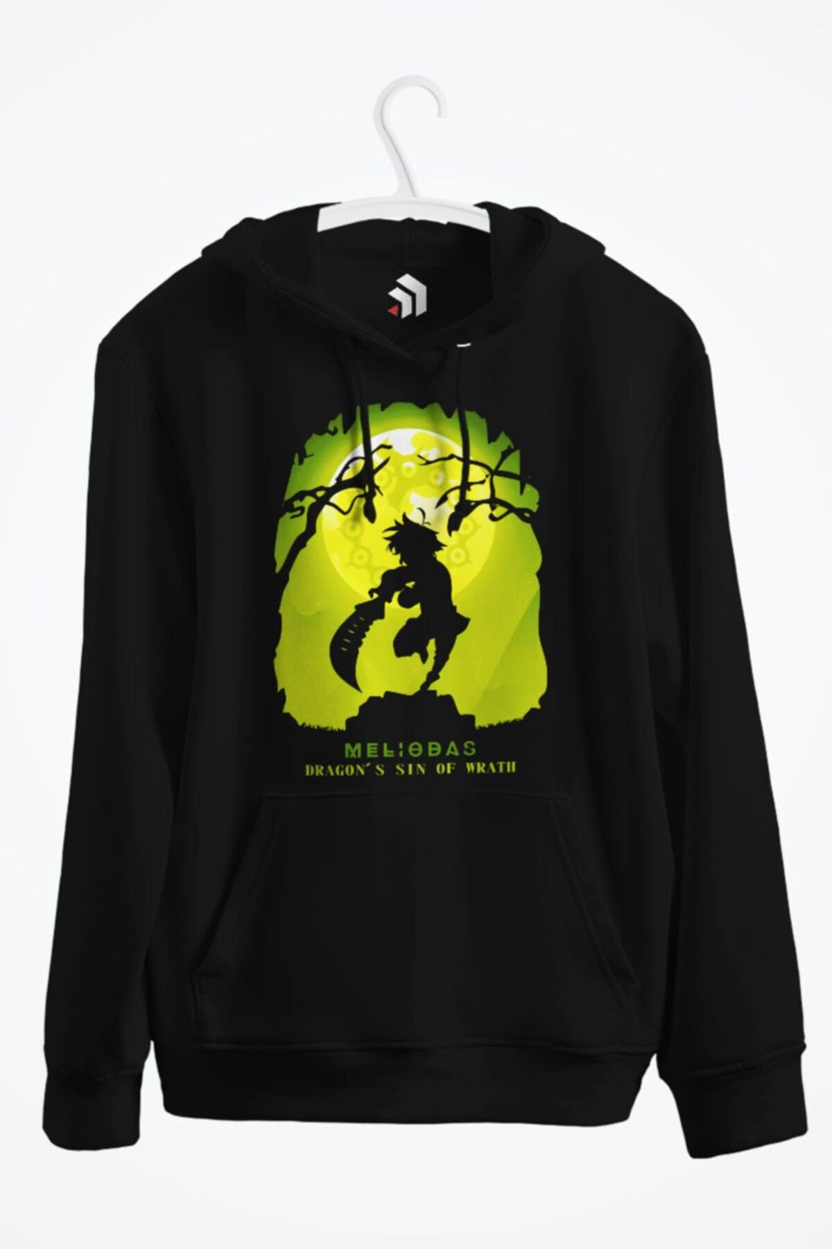 The Seven Deadly Sins - Melıodas Anime Baskılı Kapşonlu Sweatshirt