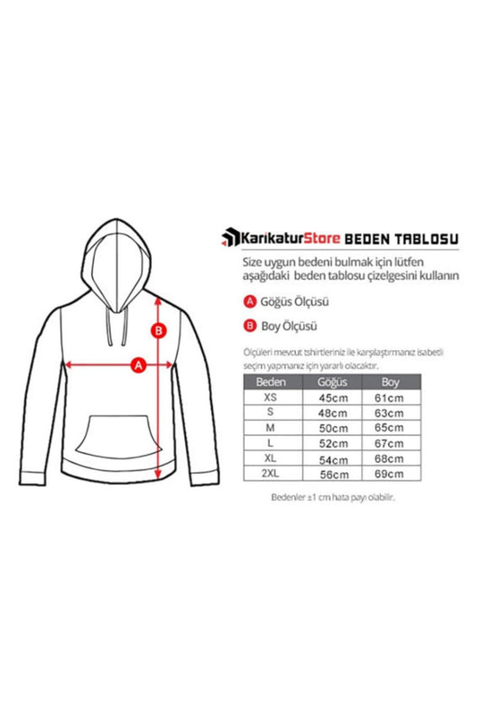 Hxh Heartbeat Anime Baskılı Kapüşonlu Sweatshirt