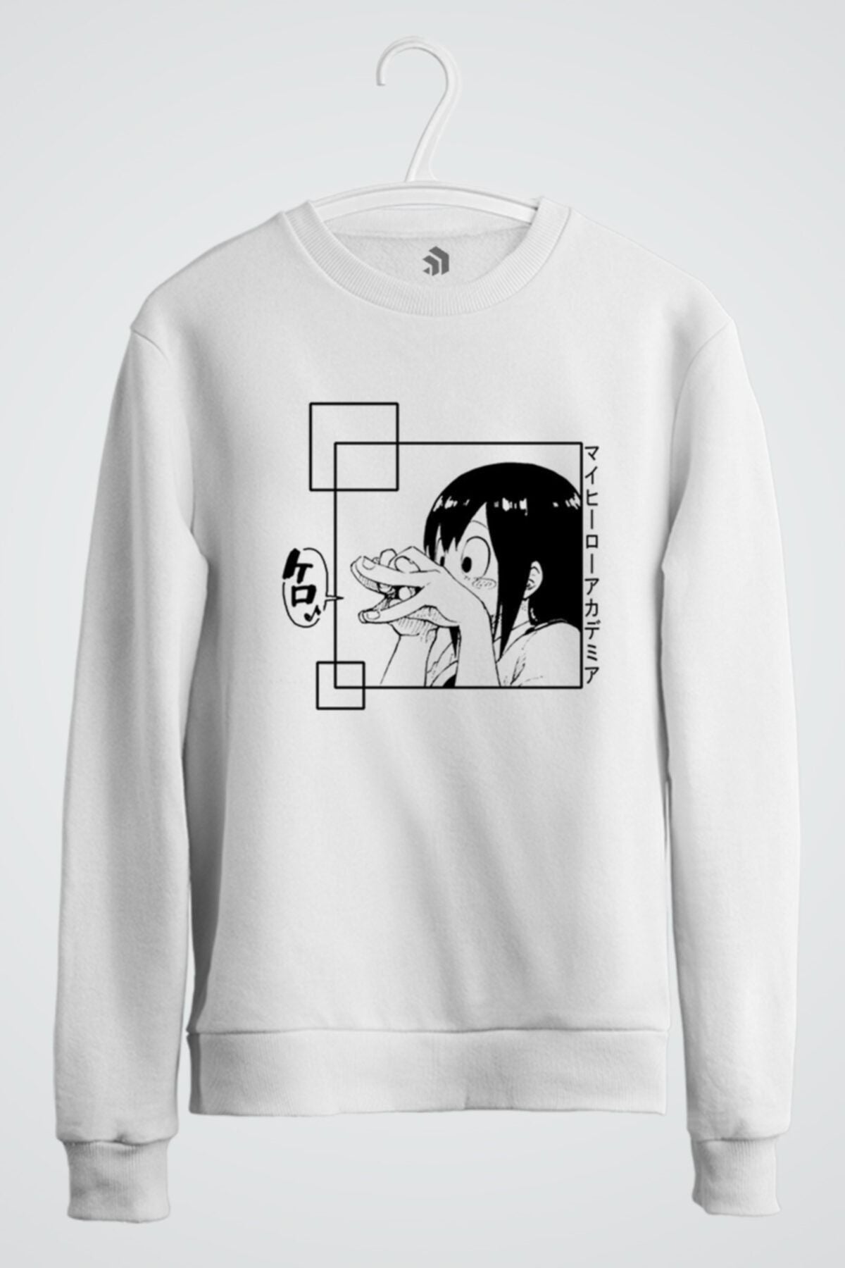 Tsuyu My Hero Academia Anime Baskılı Sweatshirt