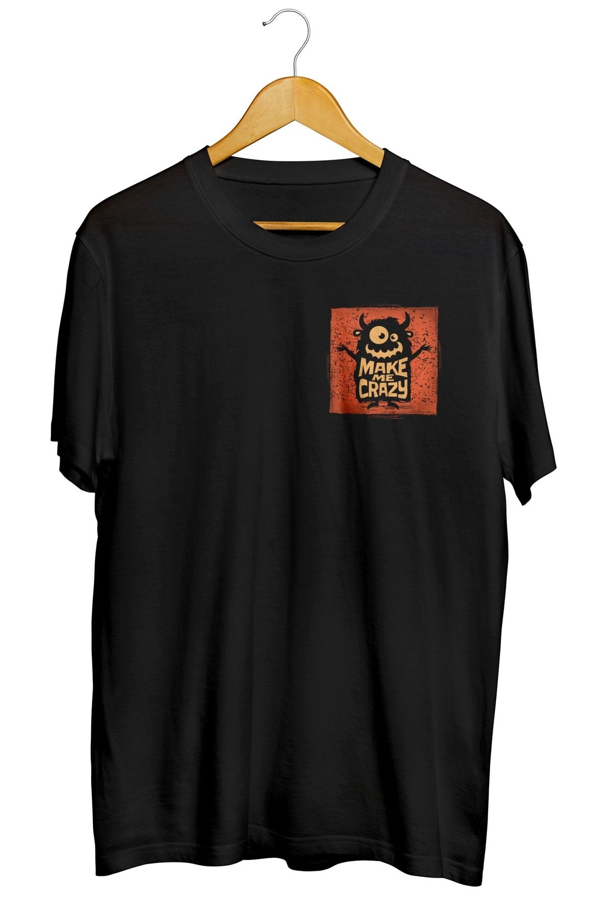 Crazy Monster - Çift Baskılı Unisex Tişört