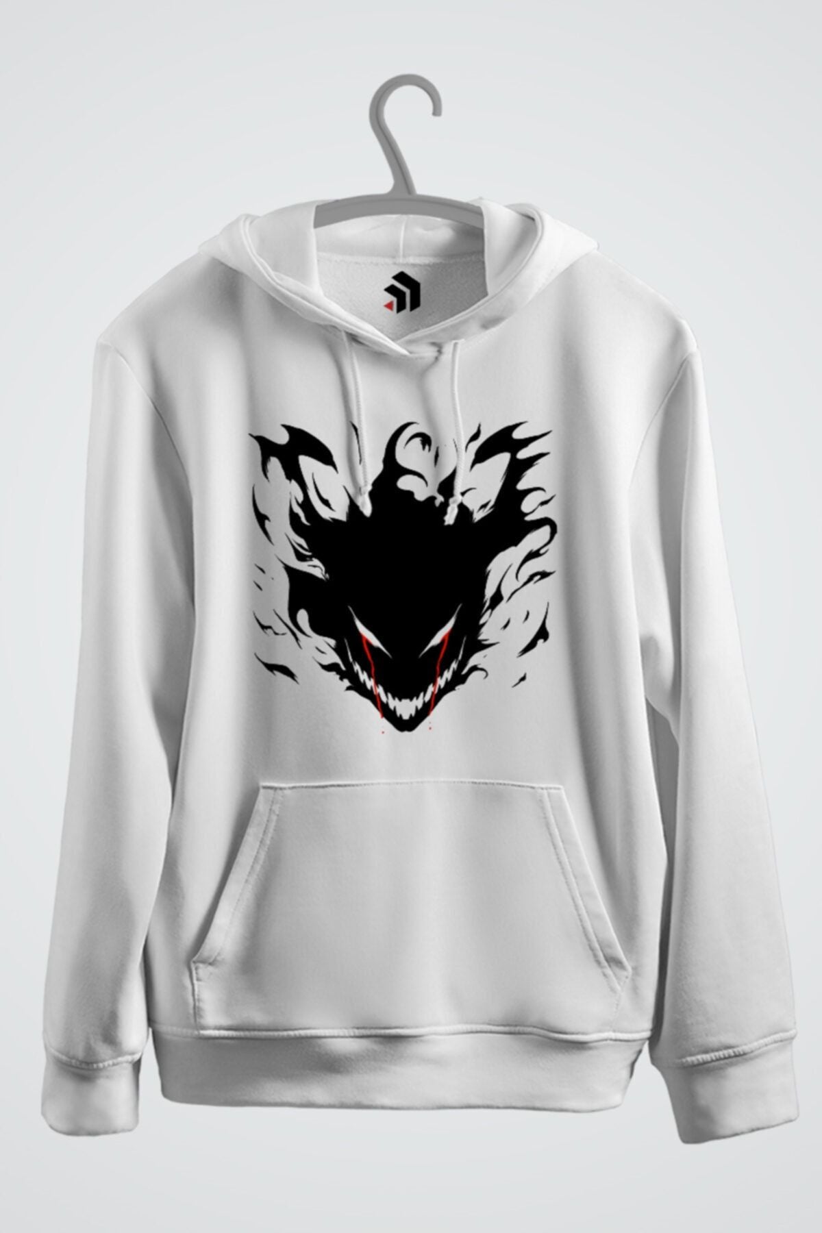 Devils May Cry Baskılı Kapşonlu Sweatshirt