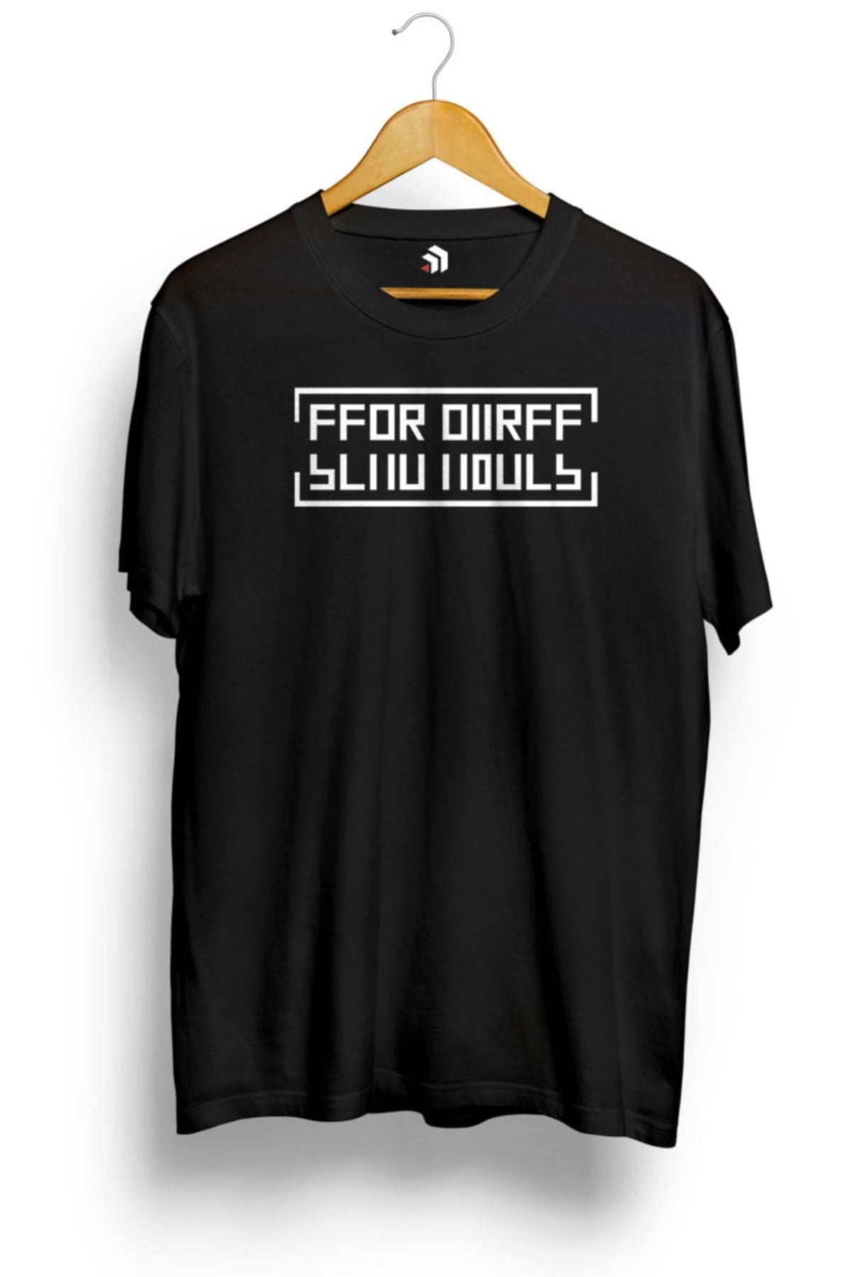 Espirili Gizli Mesaj Tasarımlı - Kişiye Özel Baskılı Tişört