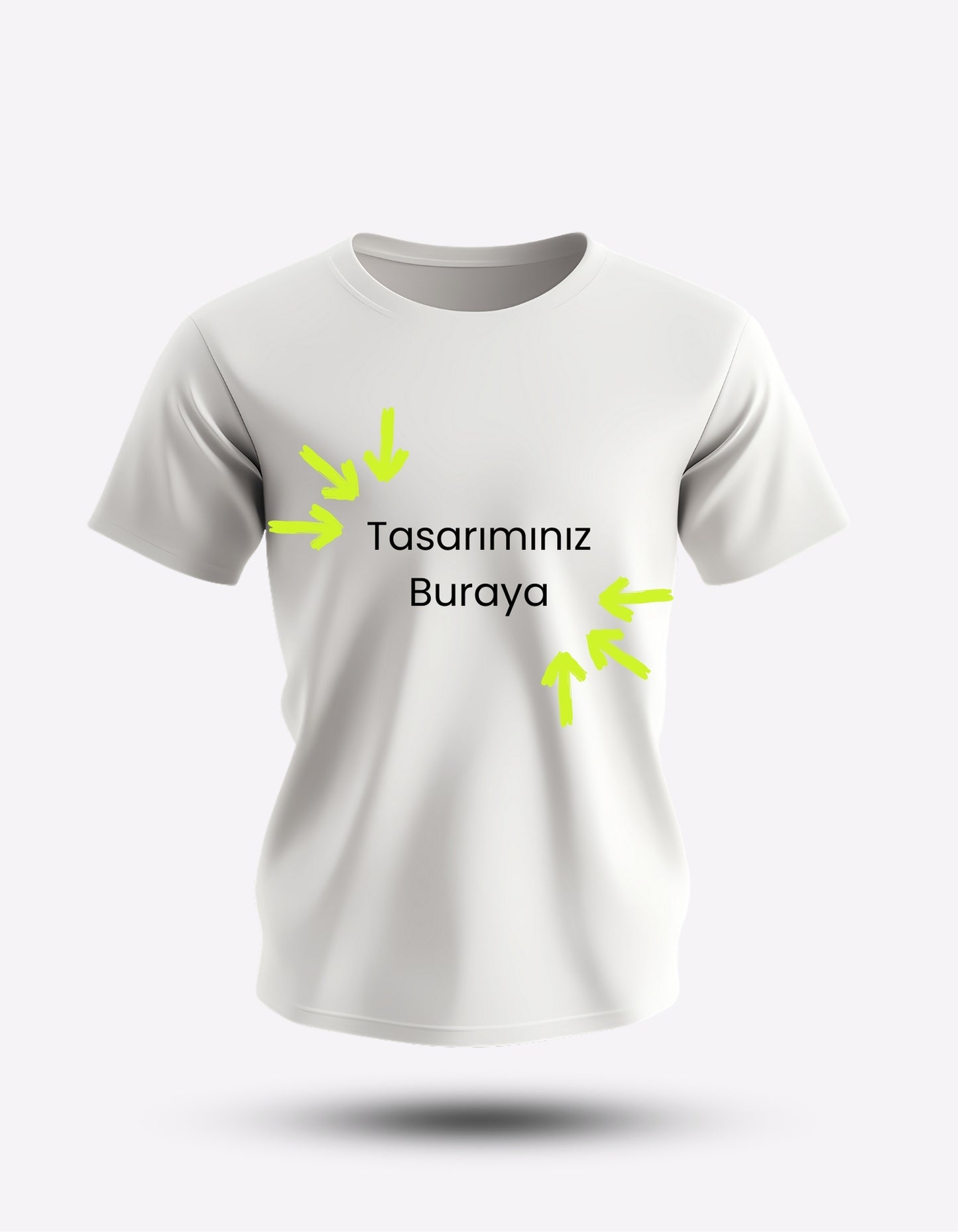 Kişiye Özel Baskılı Tişört – Tasarımını Yükle & Kendi Stilinle Yarat