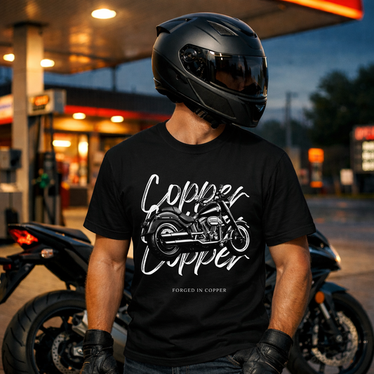 Copper Ruhu Tasarımlı Kaliteli Baskılı T-shirt