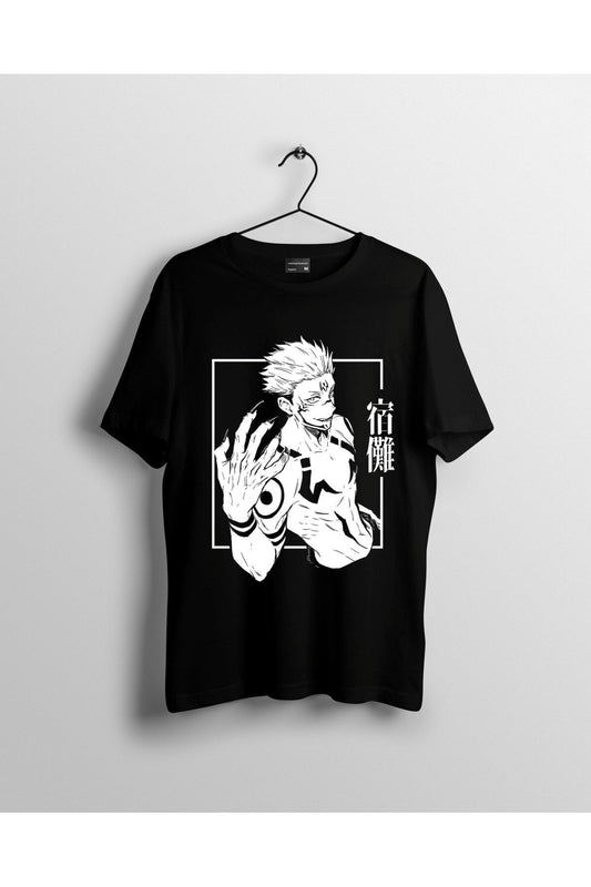 Jujutsu Kaisen Sukuna Manga Baskılı Anime Tişört