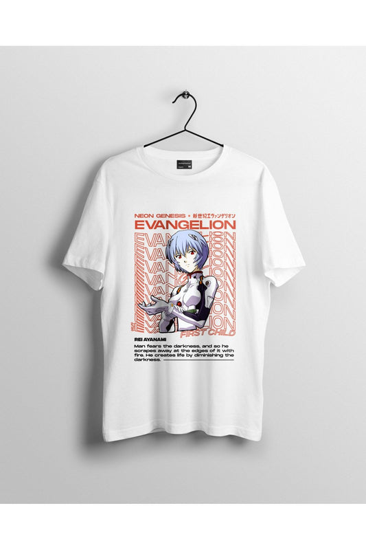Rei Ayanami Evangelion Aesthetic Anime Tişört