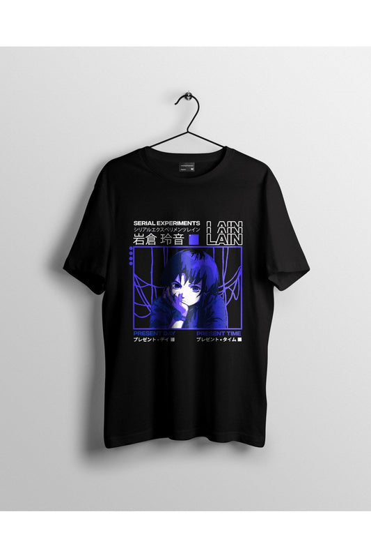 Serial Experiments Lain Darker Anime Tişört