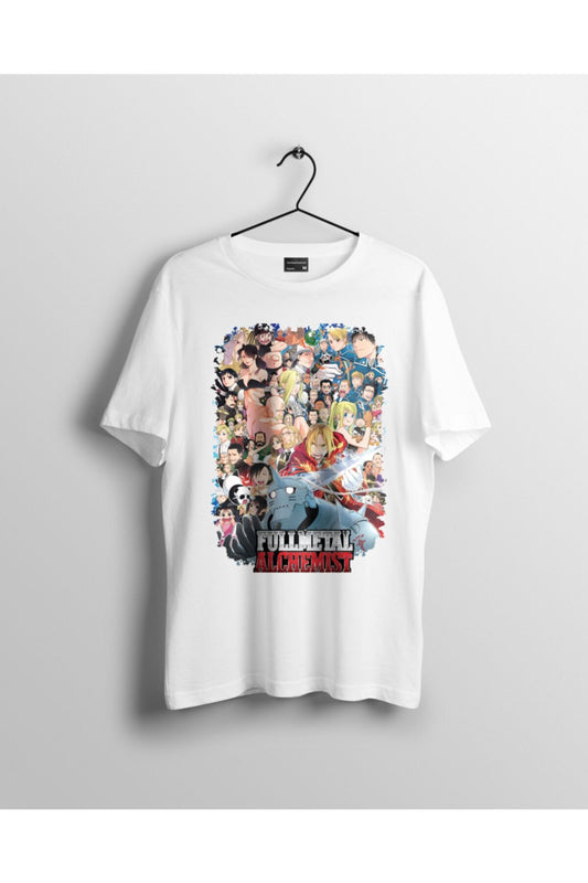 Fullmetal Alchemist Baskılı Anime Tişört