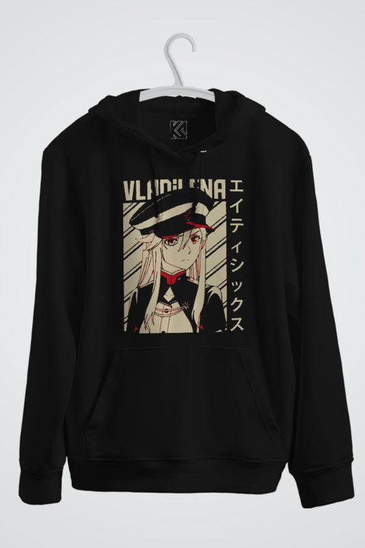Vladilena Anime Baskılı Kapşonlu Sweat