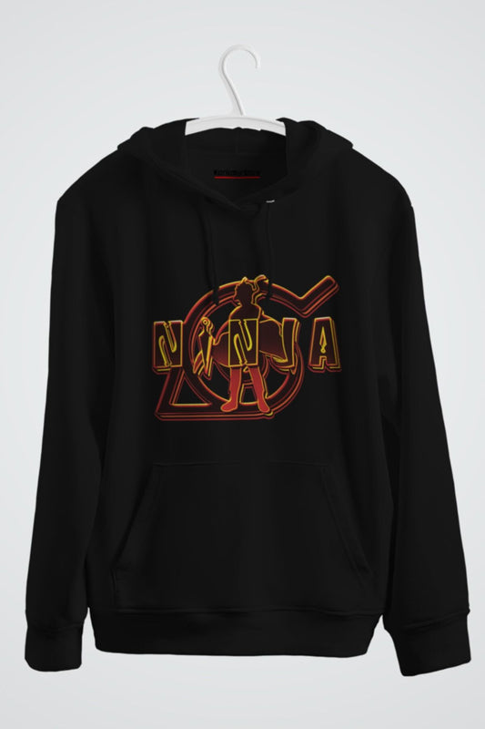 Nine Tailed Fox Host Baskılı Kapşonlu Sweat