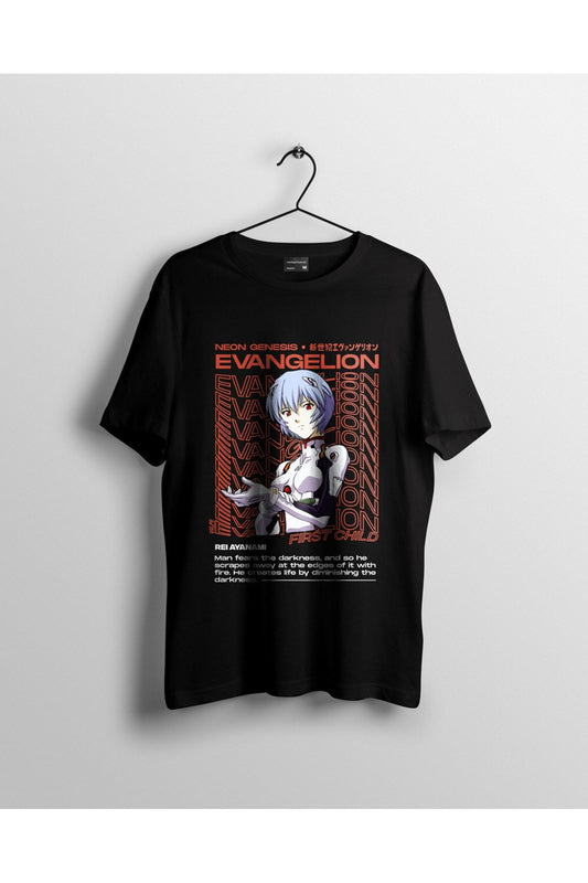 Rei Ayanami Evangelion Aesthetic Anime Tişört