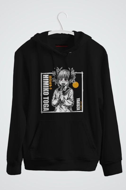 Toga In Frame Anime Baskılı Kapşonlu Sweat