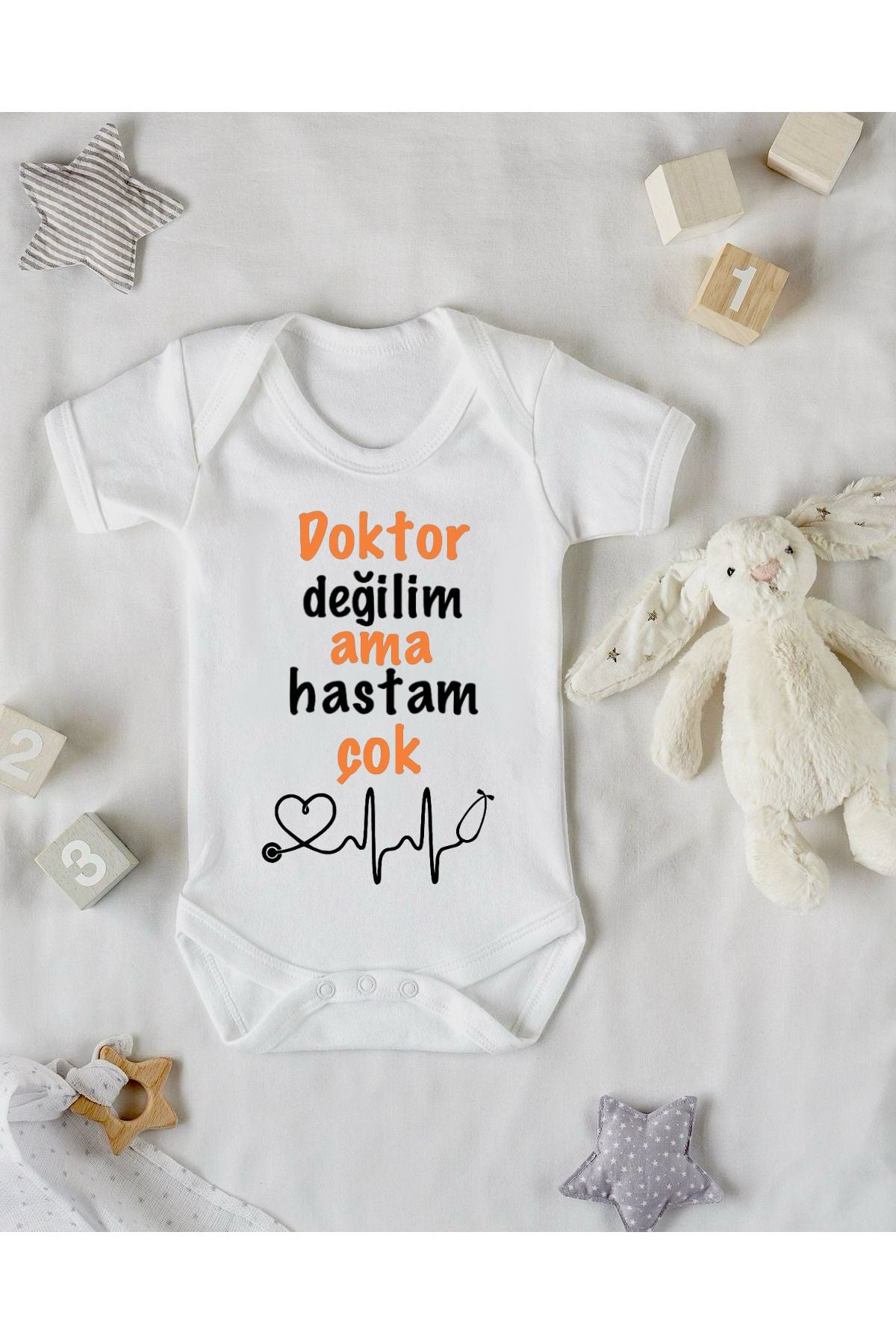 Hastam Çok Baskılı Bebek Zıbını