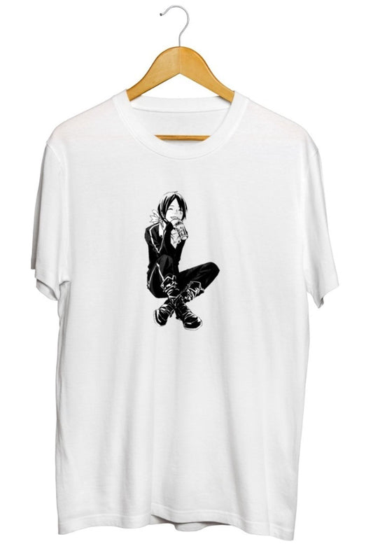 Noragami Manga Anime Yato-no-kami Baskılı Unisex Tişört