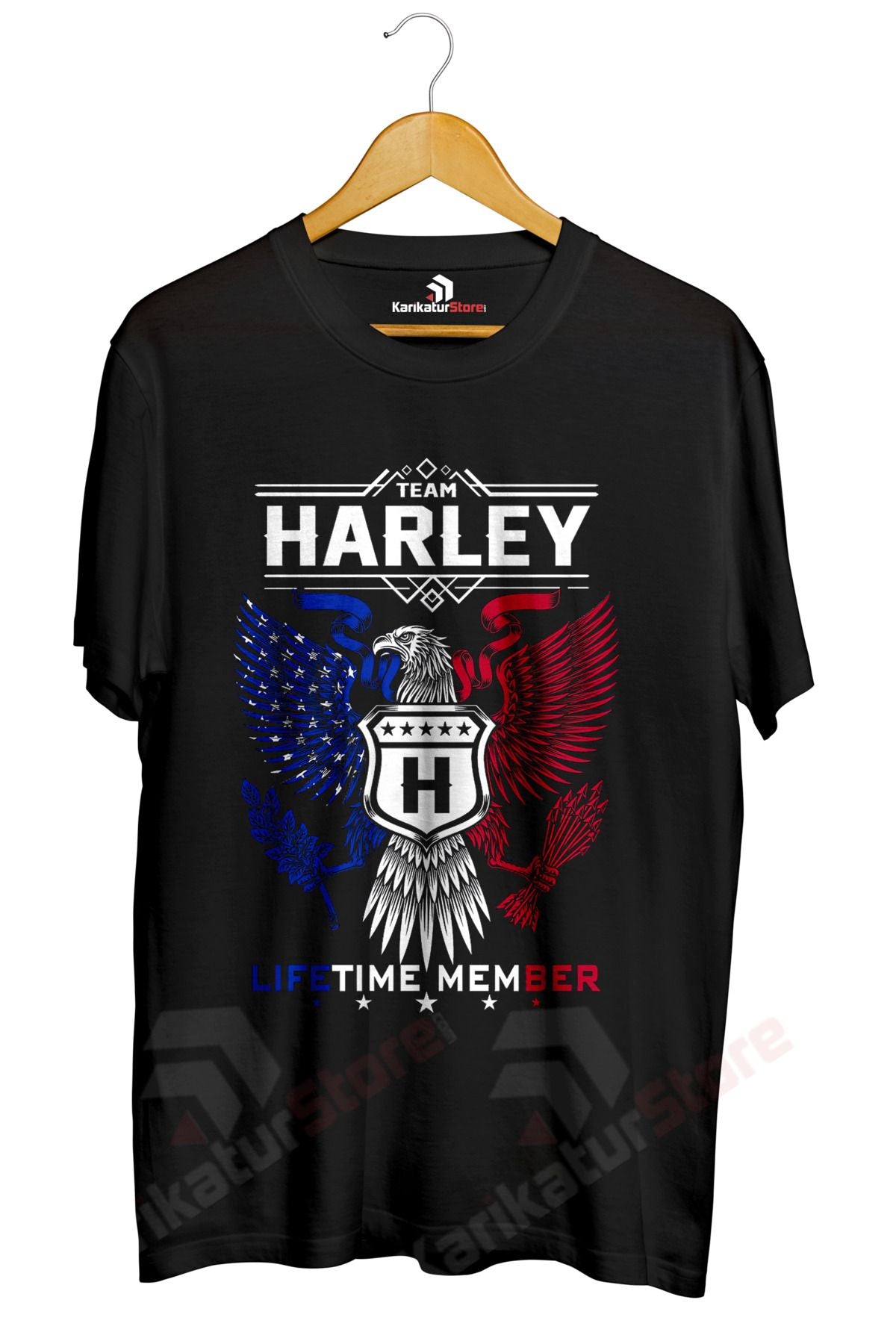 Harley Motor Baskılı KLASİK Tasarımlı Tişört
