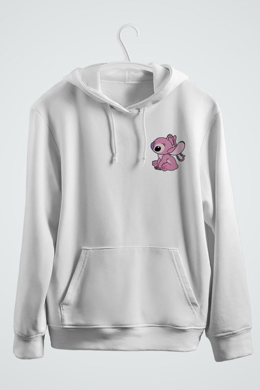 Lilo Ve Stitch Sevgili Çift Tasarımlı Baskılı Kapşonlu Sweatshirt