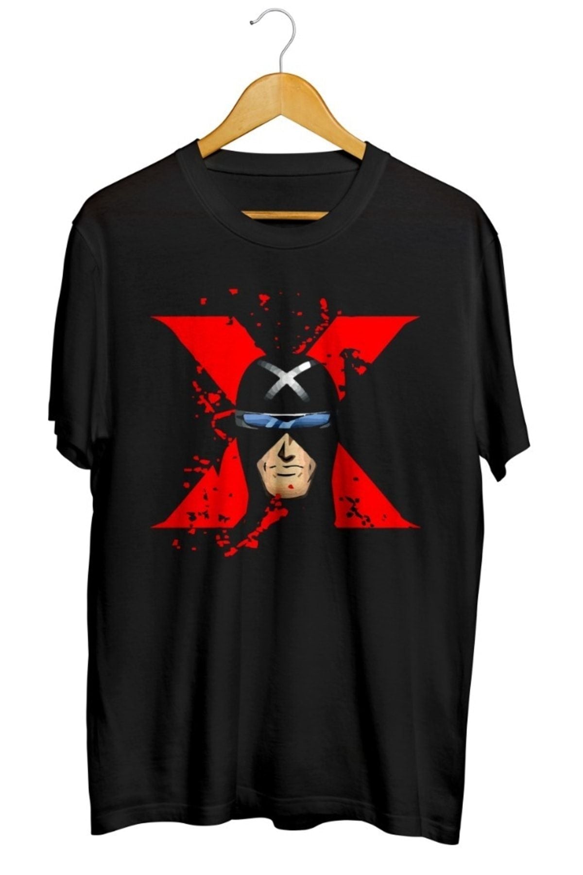 Racer Face Baskılı Unisex Tişört