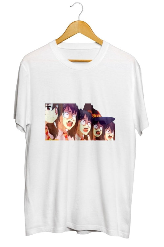 Konosuba an Explosion on This Wonderful World Baskılı Unisex Tişört