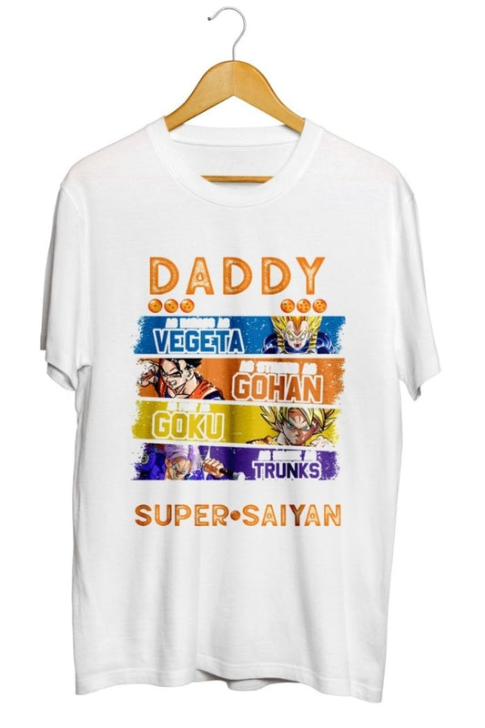 Daddy Dragonball Daddy You Are My Favorite Super Saiyan Funny Vegeta Goku Gohan Trunks Babalar Günü