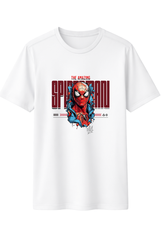 Spider City Baskılı Kaliteli Unisex Tişört