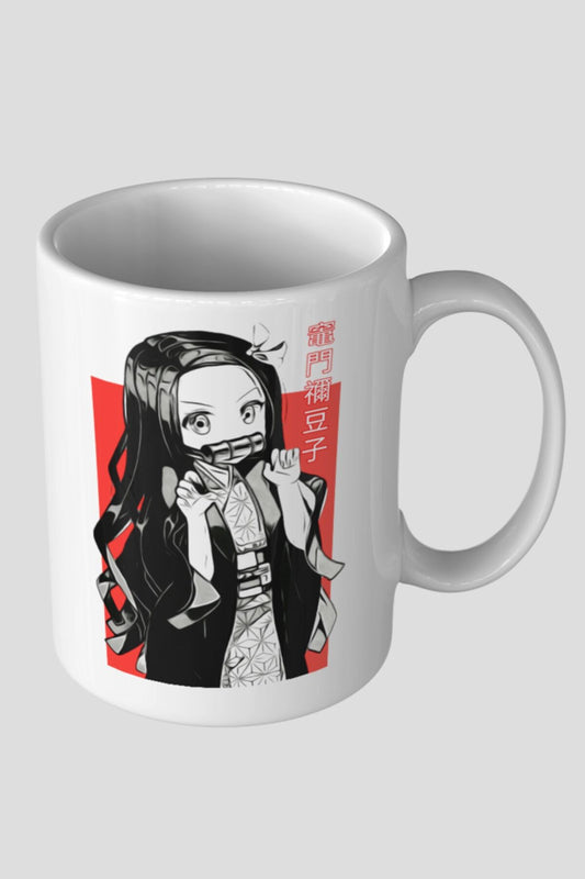 Nezuko Kamado Kimetsu No Yaiba Demon Slayer Anime Baskılı Kupa Bardak
