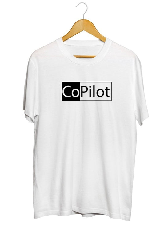 Copilot Baskılı Unisex Tişört