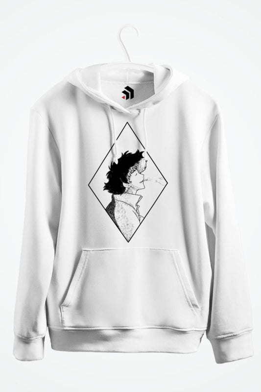Cowboy Bebop Spike Spiegel Anime Baskılı Kapşonlu Sweatshirt
