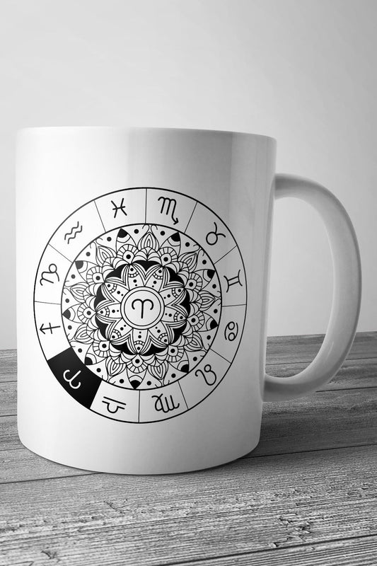 Aries Koç Burcu Baskılı Kupa Bardak