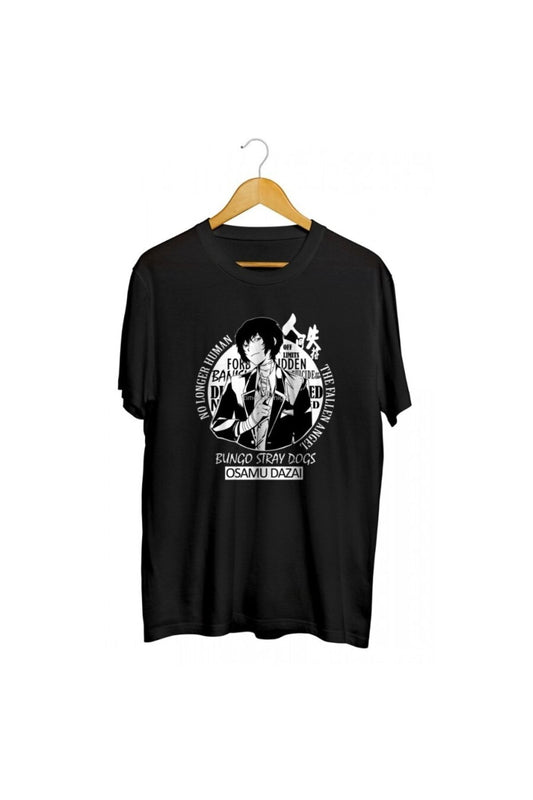 Osamu Dazai Anime Baskılı Unisex Tişört