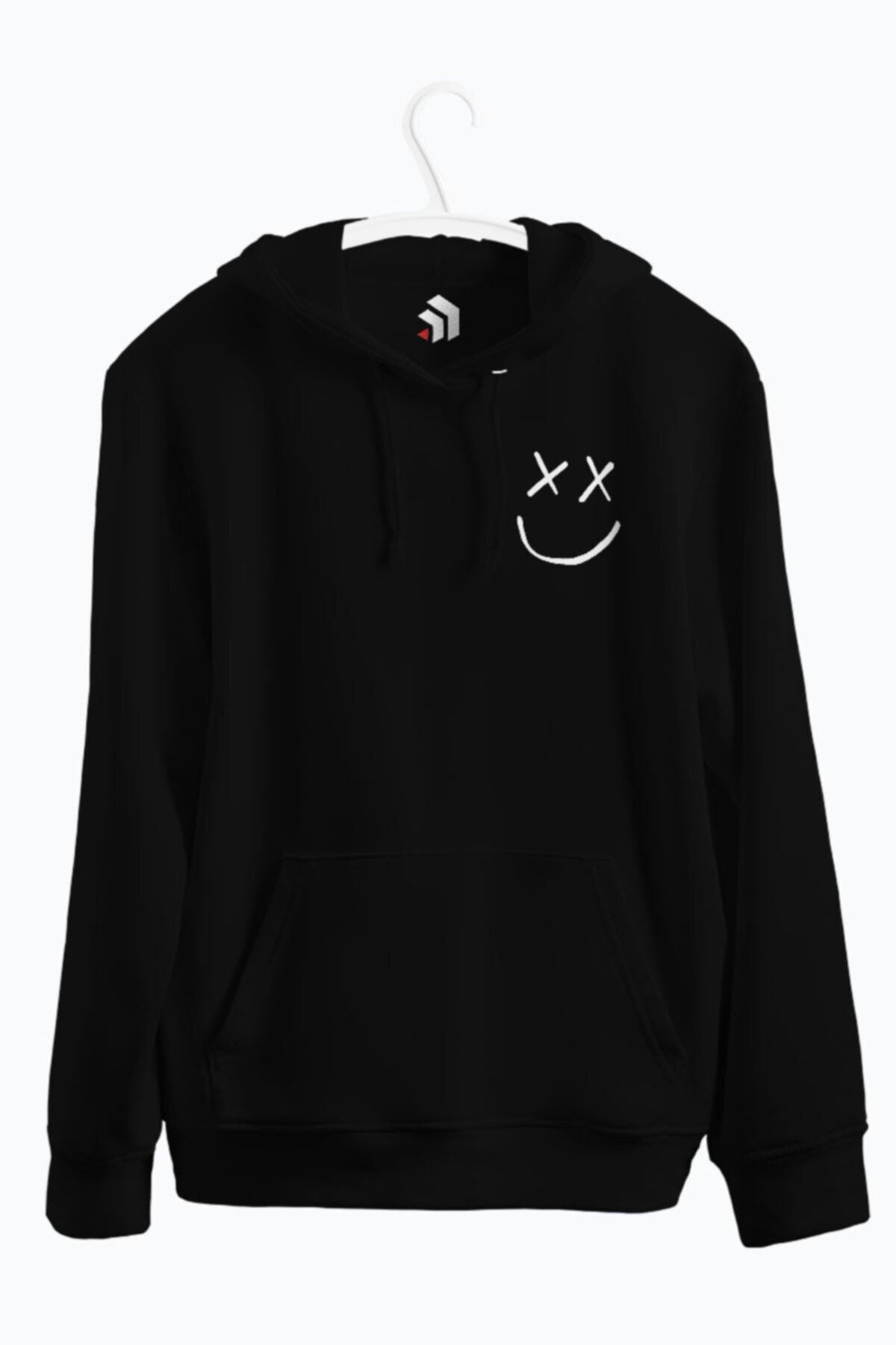 Louis Tomlinson Smile Logo Baskılı Kapşonlu Sweatshirt