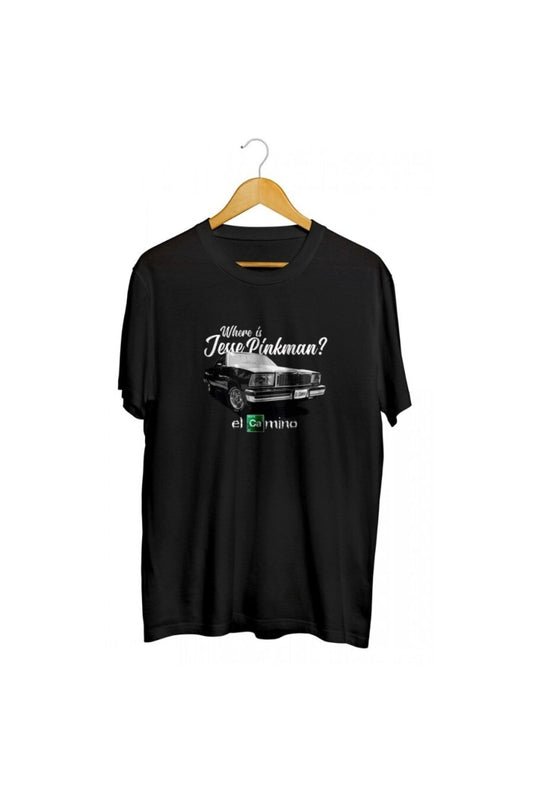Where Is Jesse Pinkman Baskılı Unisex Tişört