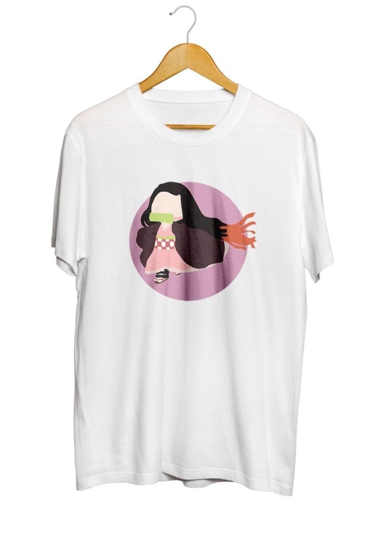 Demon Slayer - Nezuko Anime Baskılı Unisex Tişört