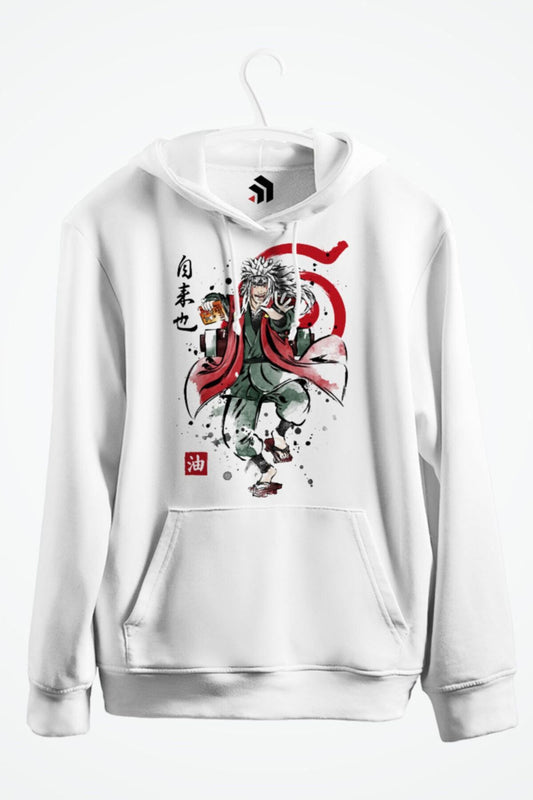 Legendary Sannin Naruto Anime Baskılı Kapşonlu Sweatshirt