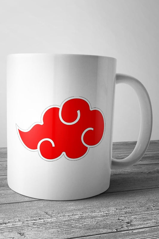 Naruto Akatsuki Sembol Anime Baskılı Kupa Bardak