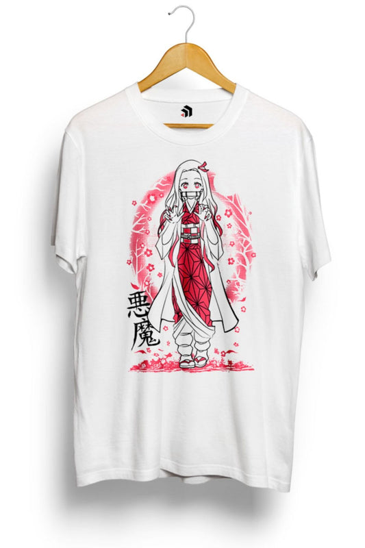 My Demon Sister Nezuko Anime Baskılı Tişört