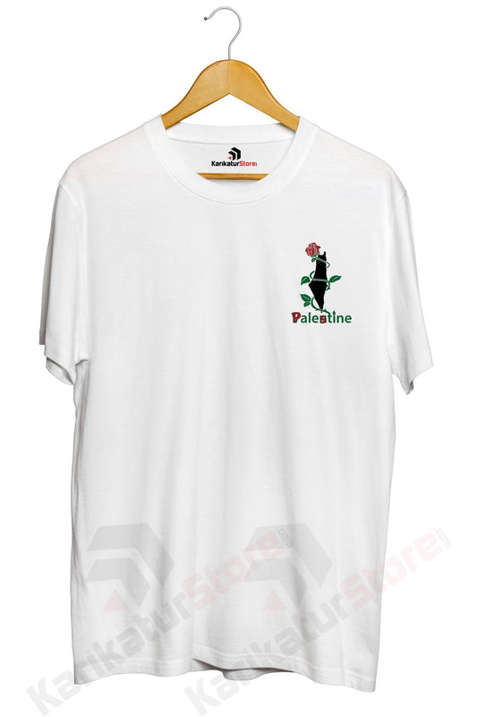 Filistin (palestine) Tasarımlı  Baskılı Tişört