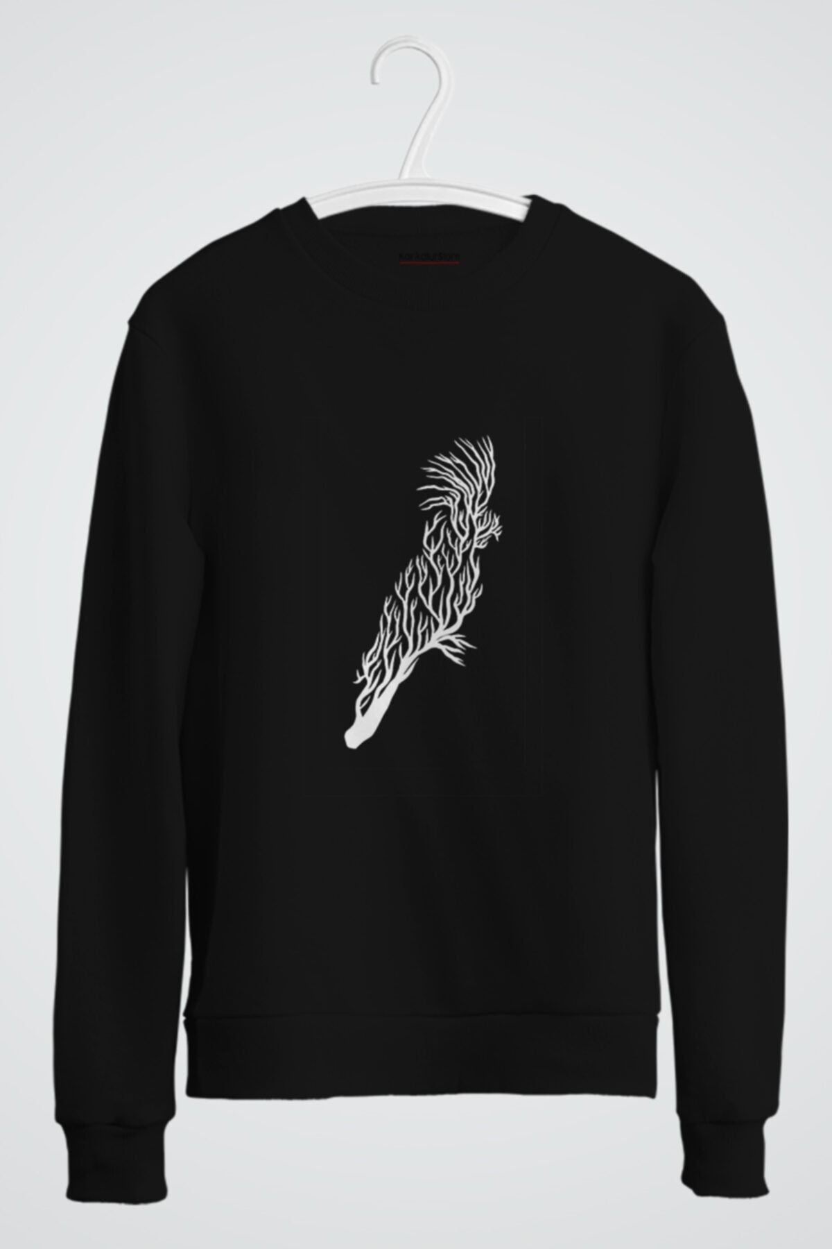 Parrots Bird Animal Baskılı Sweatshirt