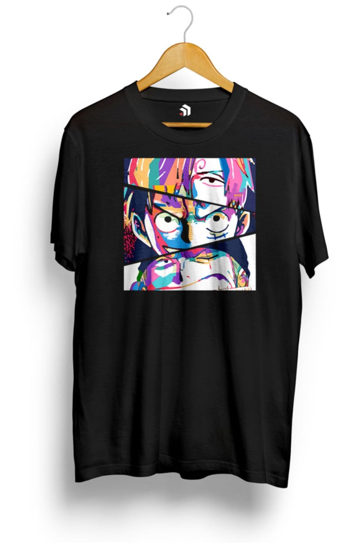 Sanji Luffy Zoro Anime Baskılı Tişört