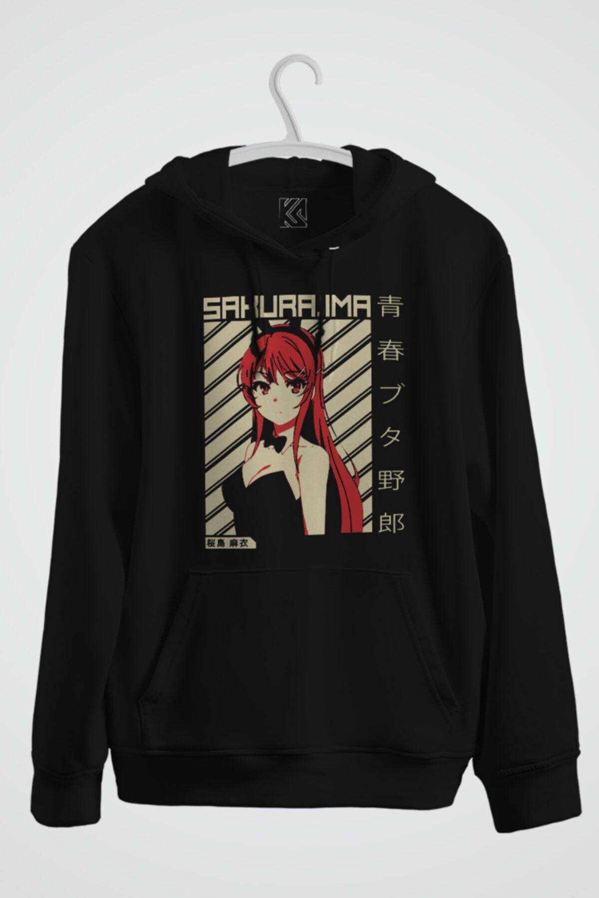 Mai Sakurajima - Rascal Does Not Dream Of Bunny Girl Sempai | Anime Baskılı Kapşonlu Sweat