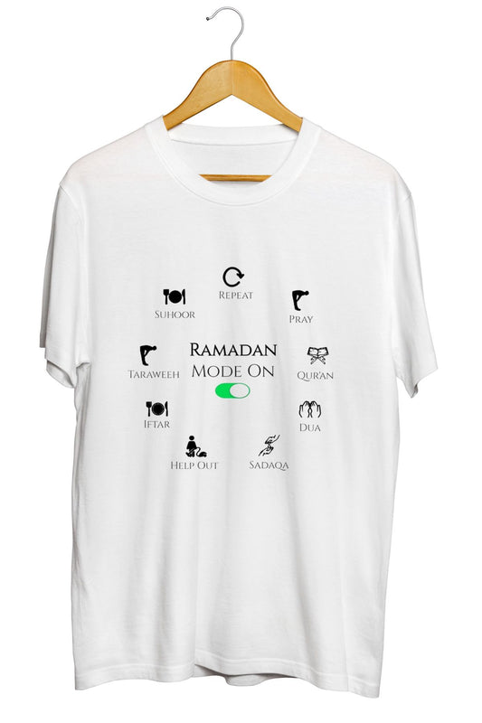 Ramazan Temalı Baskılı Kaliteli Tişört